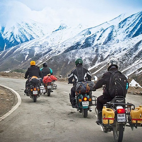 Leh Ladakh Bike Trip from Delhi 10 Days Ladakh Bike Trip